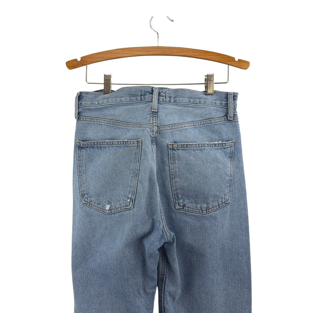 AGOLDE "90s"  Mid Rise Loose Fit Jeans Light Indigo Organic Cotton 26 - Picture 6 of 14